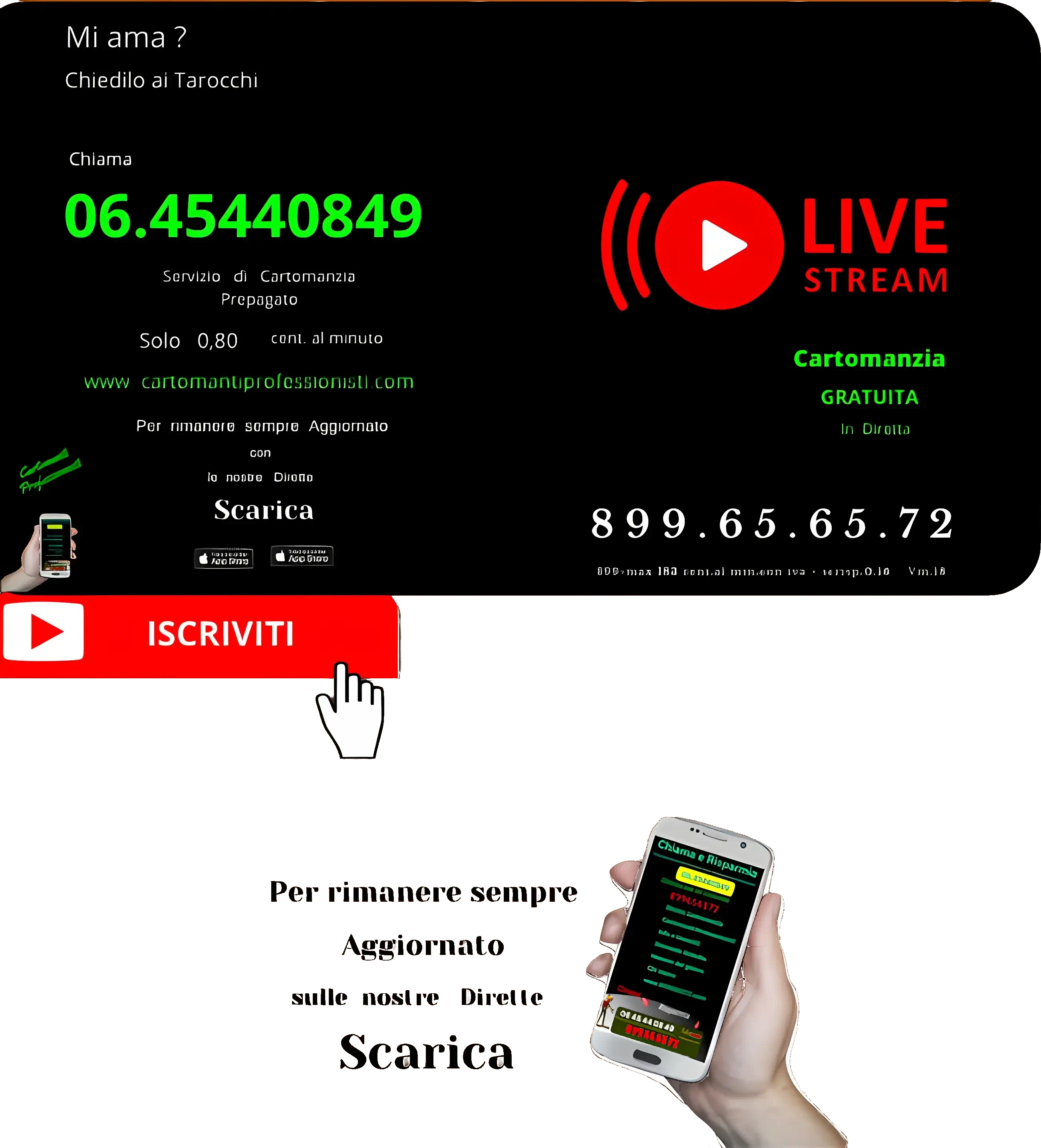 Cartomanzia gratis telefono